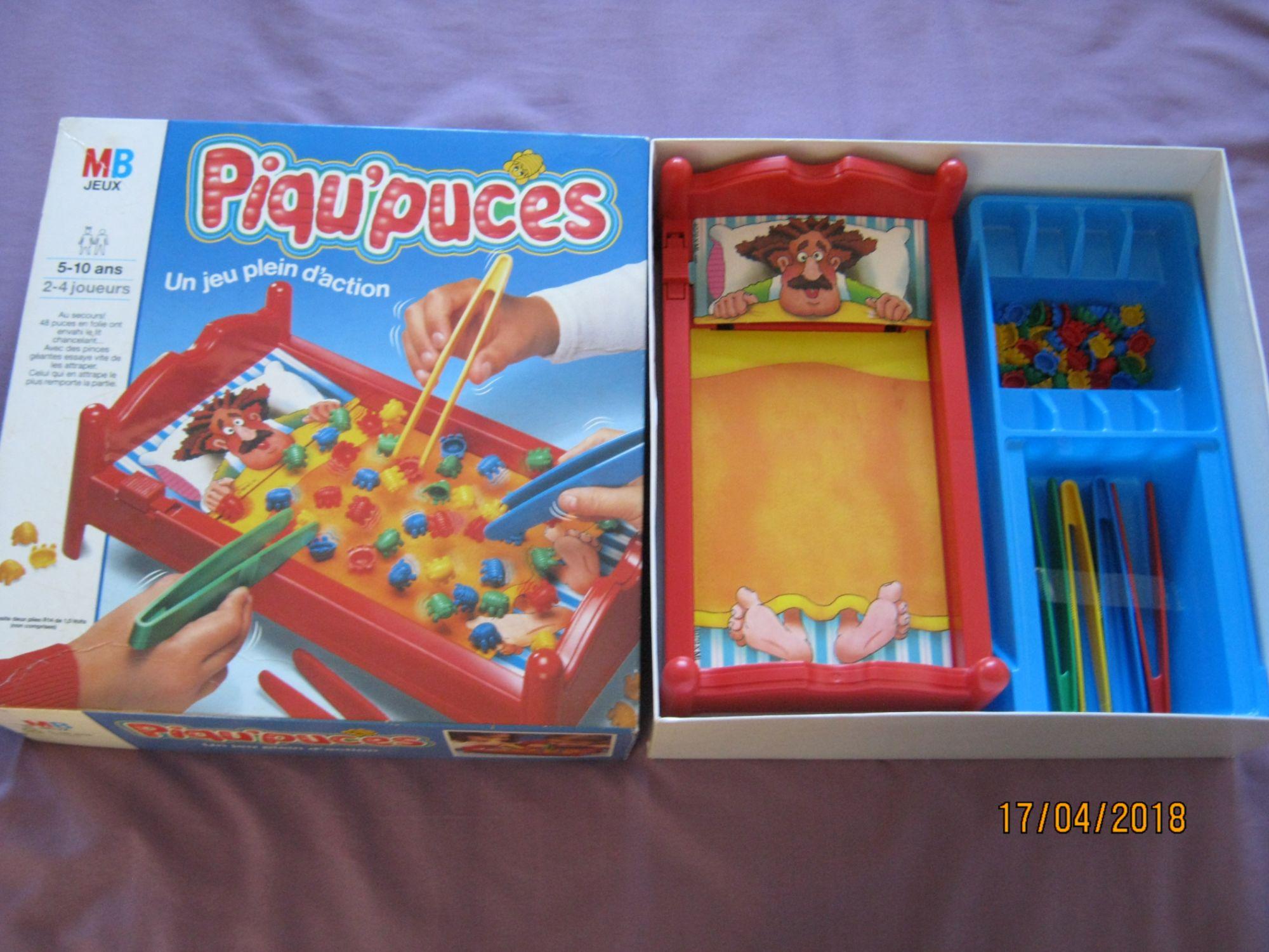 Piqu'Puces, jeu de société pour enfants, version française : :  Jeux et Jouets