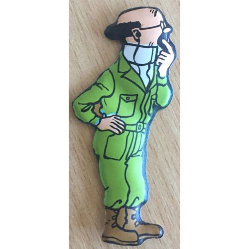 Figurine Professeur Tournesol Nestle 1982 (Tintin, Hergé)