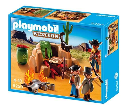 Playmobil Western 5250 - Le Repère Des Bandits