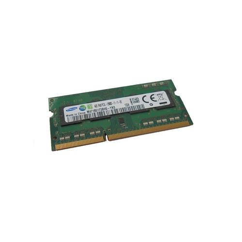 Barrette Mémoire RAM Sodimm 4Go DDR3 PC3L-12800S Samsung M471B5173BH0-YK0 CL11