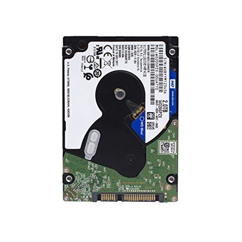 Western Digital blue 2Tb 128mb 9.5mm 2.5in SATA 6gb/s (WD20SPZX)