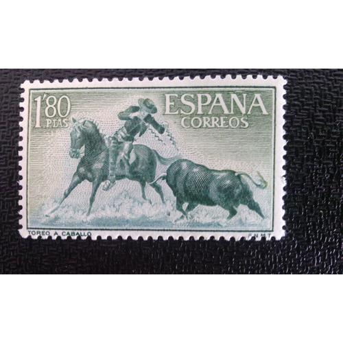 Timbre Espagne Yt 953 1960 Tauromachie