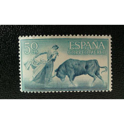 Timbre Espagne Yt Pa 279 1960 Tauromachie