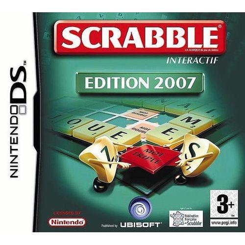 Lot - Scrabble Interactif - Edition 2007 - Sur Nintendo Ds + 1 Jeu Pc Neuf (Voir Photos)