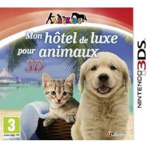 Lot - Mon Hotel De Luxe Pour Animaux - Sur Nintendo 3ds - 2ds + 1 Jeu Pc Neuf (Voir Photos)