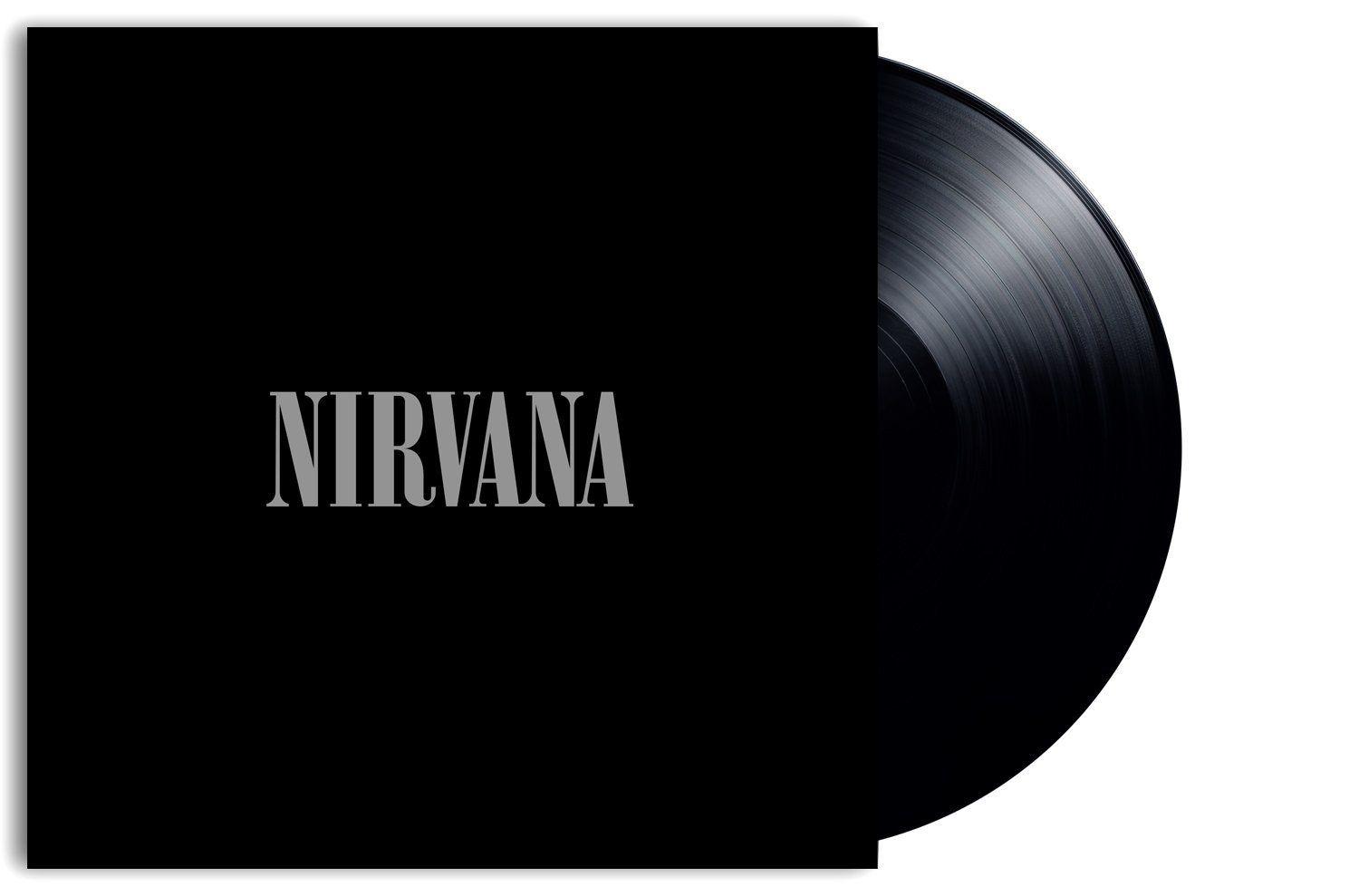 Nirvana 01 - Horloge disque vinyle déco