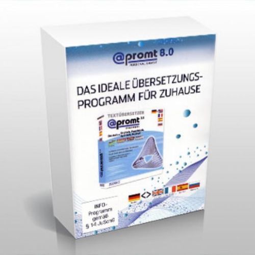@Promt Personal 8.0 Gigant - Programme De Traduction - Y Compris Cd - Nouveau
