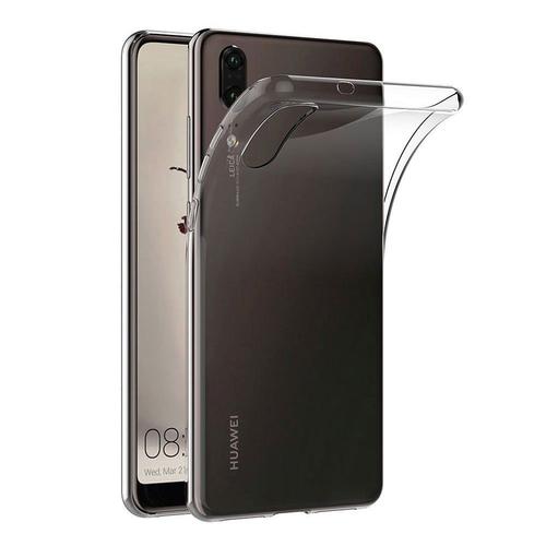 Coque Silicone Pour Huawei P20 5.8" Gel Ultraslim Et Ajustement Parfait - Transparent