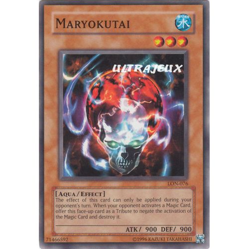 Yu-Gi-Oh! - Lon-076 - Maryokutai - Commune