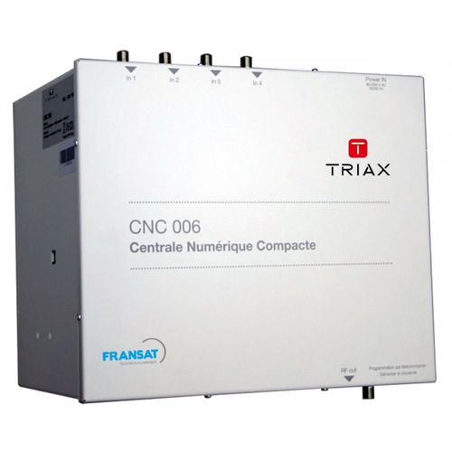 TRIAX CNC 036 Station FRANSAT PRO + 3 CAMs + 3 Cartes Evolutive - FR3 National