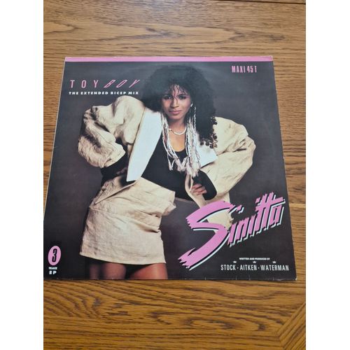 Sinitta - Toy Boy (The Extended Bicep Mix) Maxi 45