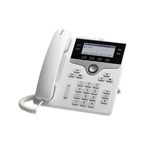 Cisco IP Phone 7841 - Téléphone VoIP - SIP, SRTP - 4 lignes - blanc - Conformité TAA