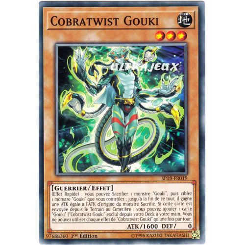 Yu-Gi-Oh! - Sp18-Fr019-St - Cobratwist Gouki - Starfoil Rare