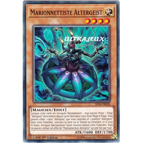 Yu-Gi-Oh! - Sp18-Fr028-St - Marionnettiste Altergeist - Starfoil Rare