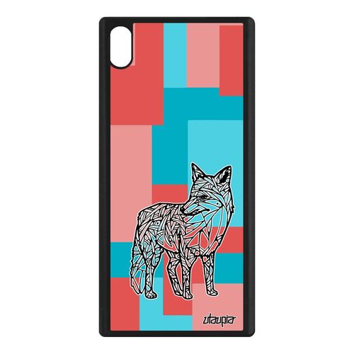 Coque Xperia Xa1 Ultra Silicone Renard Gel Antichoc Foret 4g Rose Goupil De Sony Xperia Xa1 Ultra