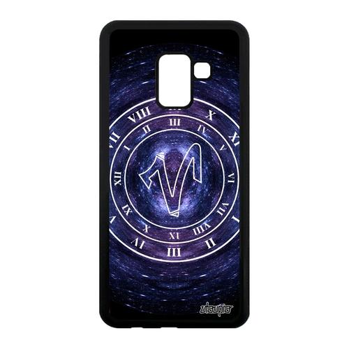 Coque Samsung A8 2018 Silicone Signe Astrologique Belier Horoscope Montre Samsung Galaxy A8 2018