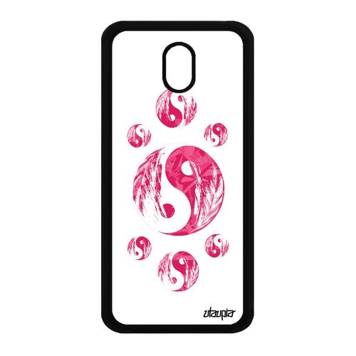 Coque J3 2017 Silicone Yin Et Yang Feng Shui Japon Image Rose En Samsung Galaxy J3 2017