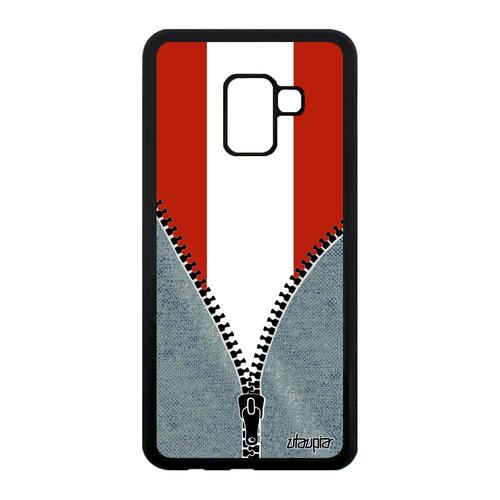 Coque Samsung A8 2018 Silicone Drapeau Autriche Autrichien Foot 4g Basket Samsung Galaxy A8 2018