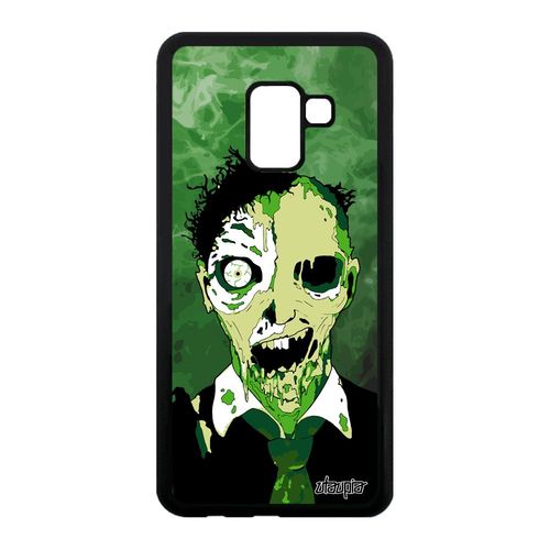 Coque A8 2018 Silicone Zombie Brouillard Etui Rigide Homme Vert A Samsung Galaxy A8 2018