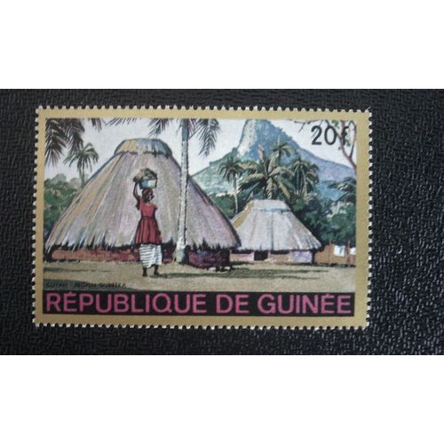 Timbre Guinee Yt 351 1968 Coyah, Région De Dubréka