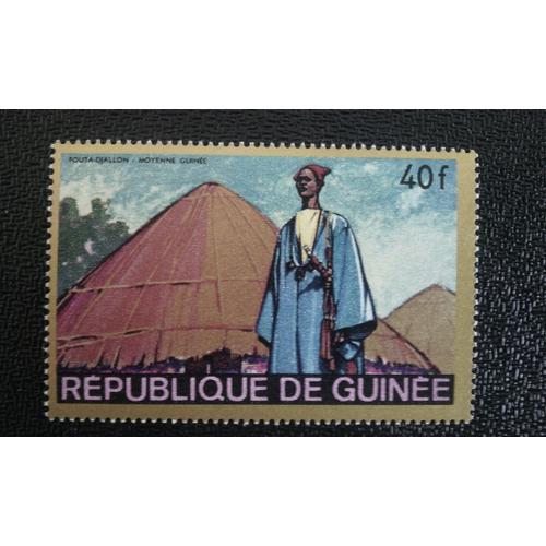 Timbre Guinee Yt 353 1968 Fouta-Djallon - Moyenne Guinée