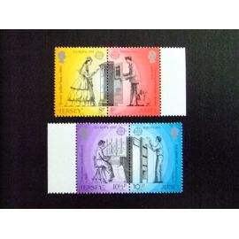 Jersey 1979 Europa Yvert 188 / 91 ** Mnh