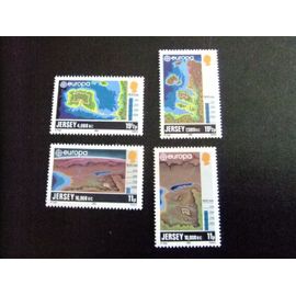 Jersey 1982 Europa Fait Historiques Yvert 272 / 75 ** Mnh