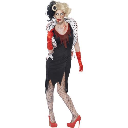 Déguisement Zombie Dame Cruelle Femme Halloween - 76902 - Small - Port 0¿