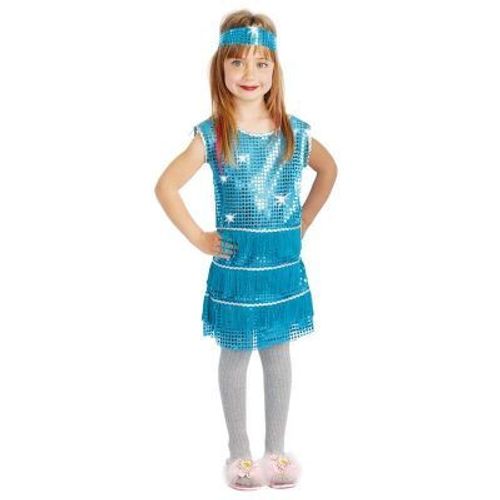 Déguisement Charleston Pour Fille Plusieurs Tailles (Taille 10-12a)