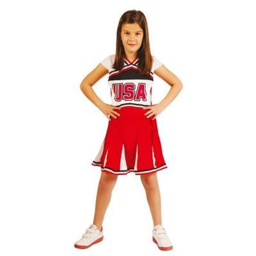 Déguisement Animatrice Usa Pour Fille Plusieurs Tailles (Taille 10-12a)