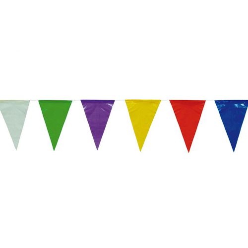 Pack De Fanions En Plastique De 50 M Multicolores (Taille Unique)