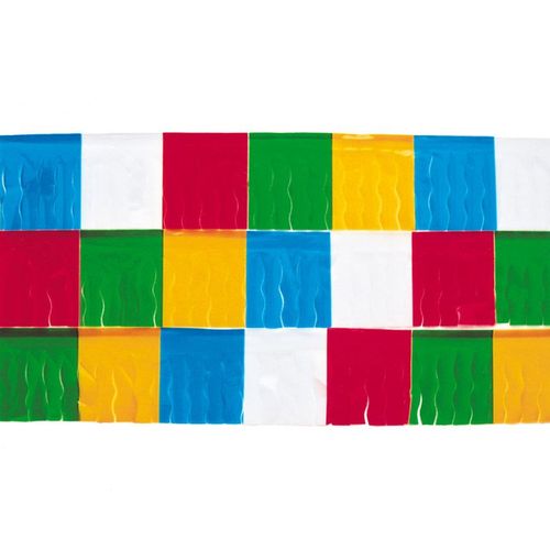 Pack De Guirlande ? Franges De 25 M. En Plastique Multicolore (Couleur Multicolore)