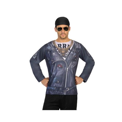 T-Shirt Rigolo De Biker Pour Hommes (Taille M-L)