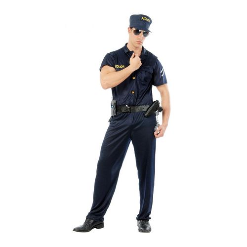 Déguisement De Policier Musclé Pour Homme (Taille L)