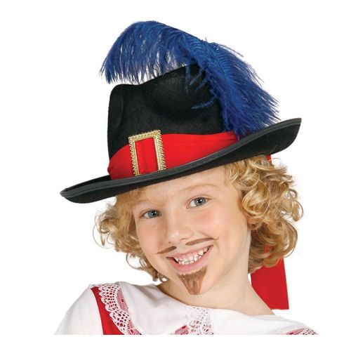 Chapeau Feutr? De Mousquetaire Pour Enfants (Taille Unique Enfants)