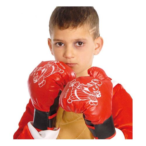 Gants De Boxe (Couleur Rouge)