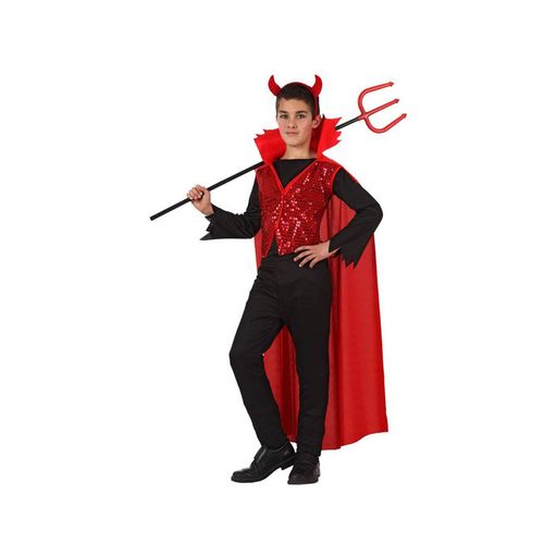 Déguisement Diable Enfant Halloween 7-9ans (130-145 Cm)