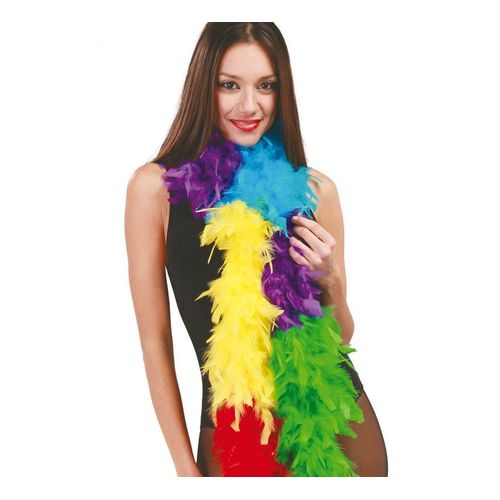Boa Multicolore ? Plumes 180 Cm De 40 Gr (Taille Sans Taille)