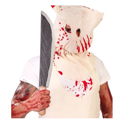 Machette En Plastique De Killer Butcher De 53 Cm Pour Halloween (Taille Unique)