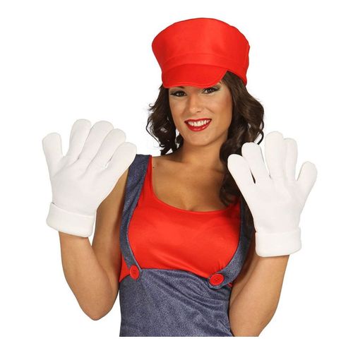 Gants Ou Mains Mario (Taille Unique Adulte)