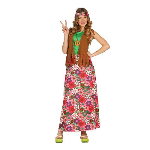 Déguisement Happy Hippie Pour Femme Plusieurs Tailles (Taille L)
