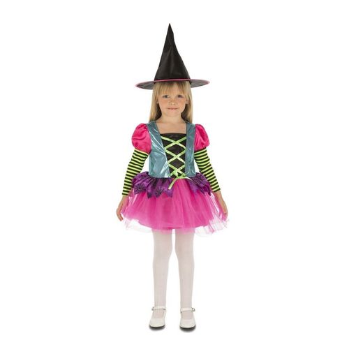 Déguisement De Sorcière Toile D'araignée Pour Fille (Taille 3-4a)
