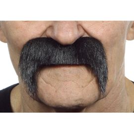Moustache De Mexicain Noire (Taille Unique)