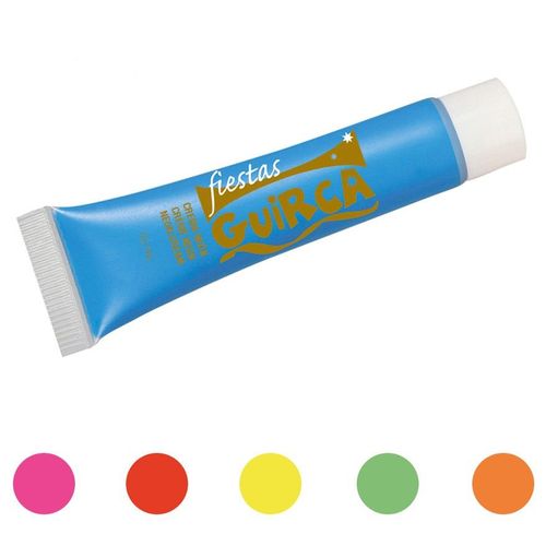 Maquillage En Cr?Me Fluo Plusieurs Coloris 10 Ml (Couleur Jaune)