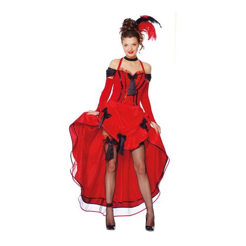 Déguisement De Femme Cancan Sexy Adulte Carnaval (Taille S)