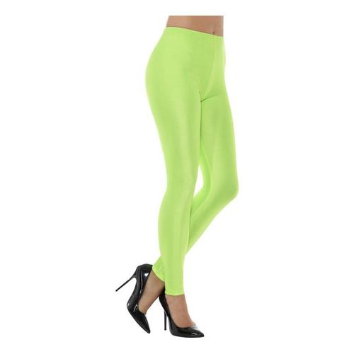 Leggings En Lycra Vert Pour Femme (Taille S)