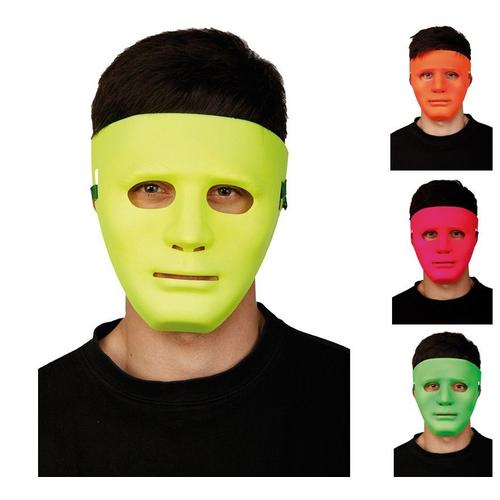 Masque Fluorescent Disponible En Plusieurs Coloris (Couleur Orange)