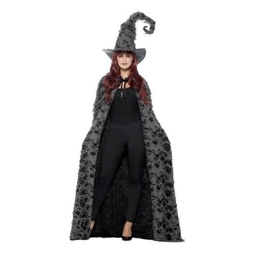 Cape Deluxe Grise Pour Adultes (Taille Unique Adulte)