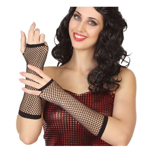 Gants Mitaines Noirs (Taille Unique Adulte)