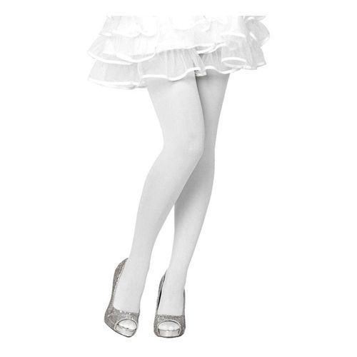 Collants Blancs Opaques (Taille Unique Adulte)